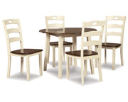 Woodanville Dining Table with 4 Chairs