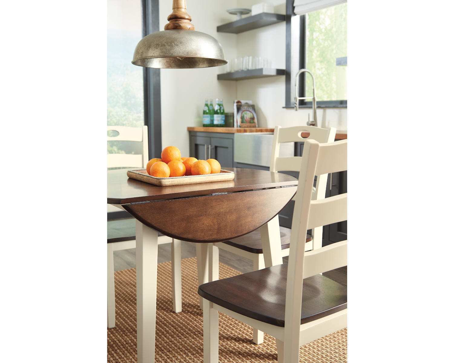 Woodanville Dining Table with 4 Chairs