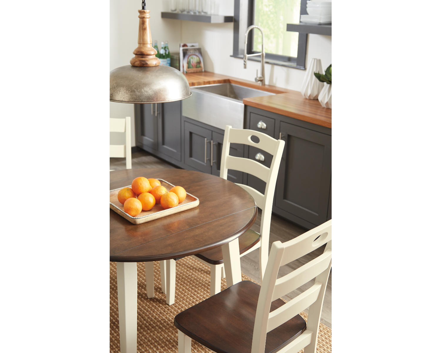 Woodanville Dining Table with 4 Chairs