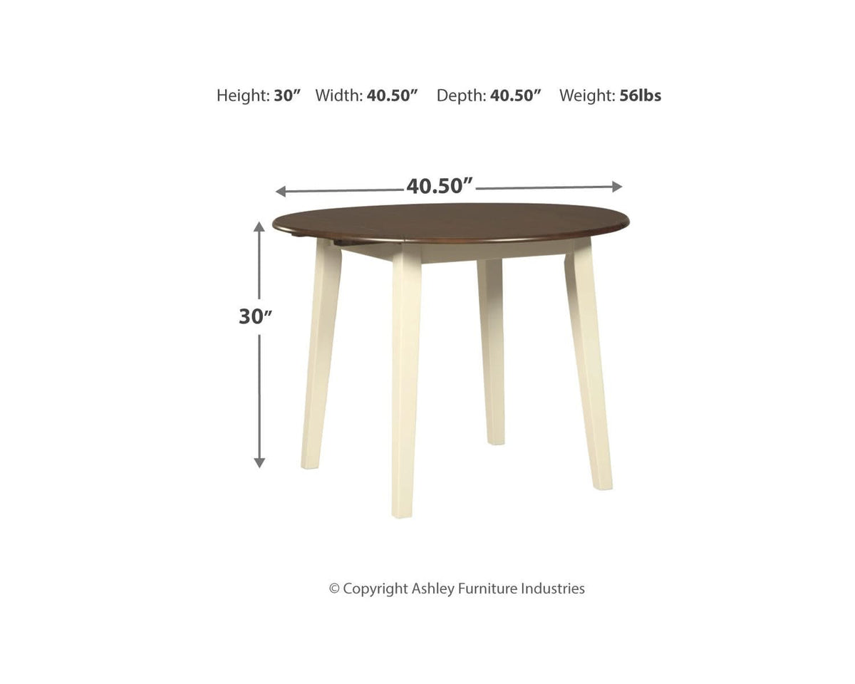 Mesa de comedor abatible Woodanville