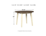 Mesa de comedor abatible Woodanville