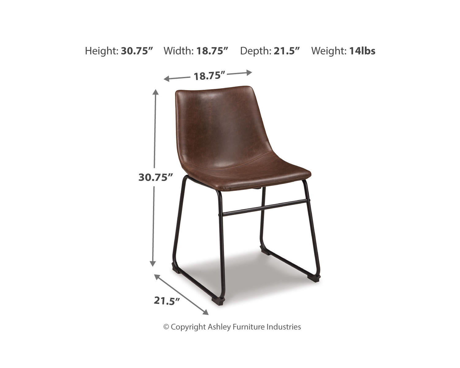 Centiar Dining Chair (Set of 2)