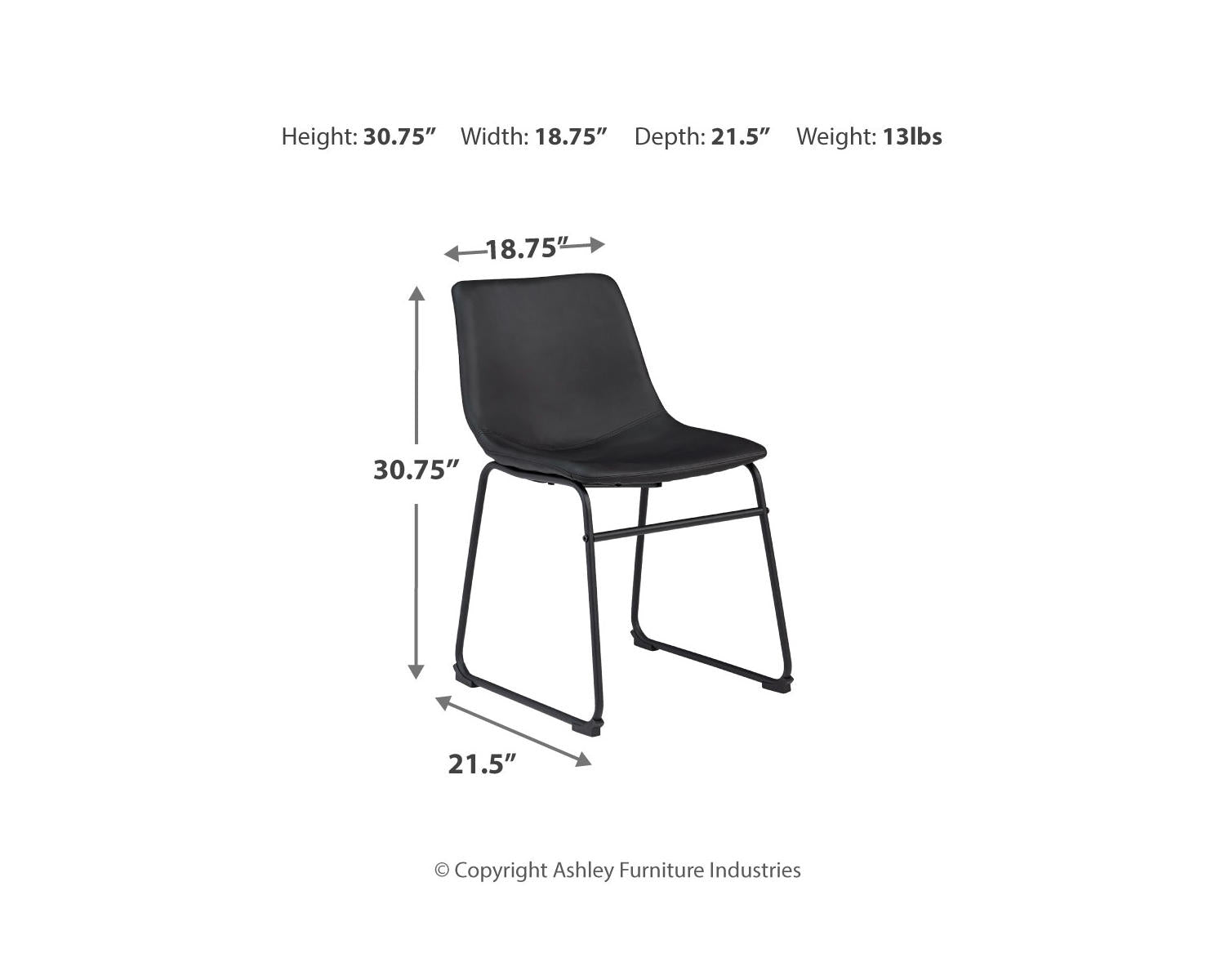 Centiar Dining Chair (Set of 2)