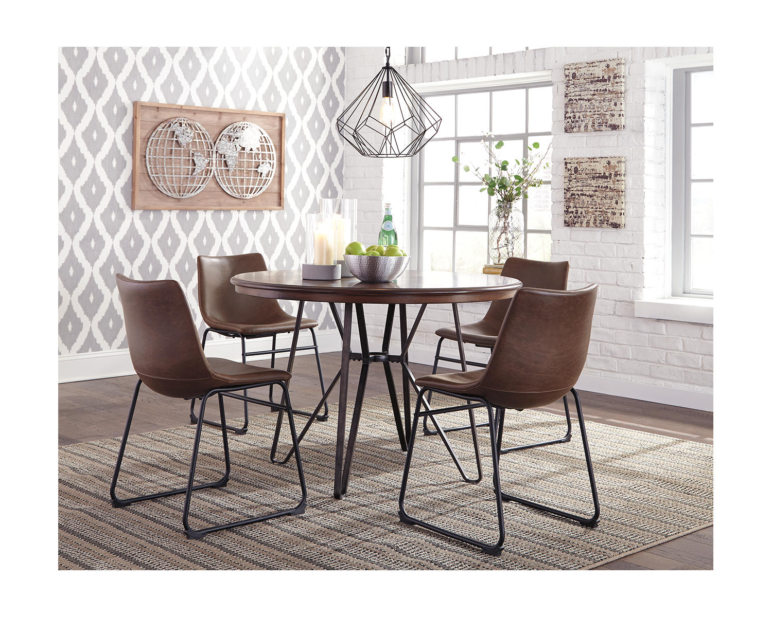 Centiar Dining Table and 4 Chairs