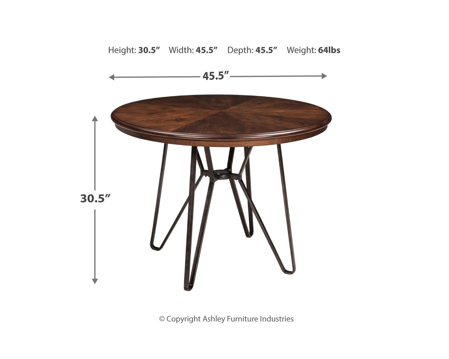 Centiar Dining Table and 4 Chairs