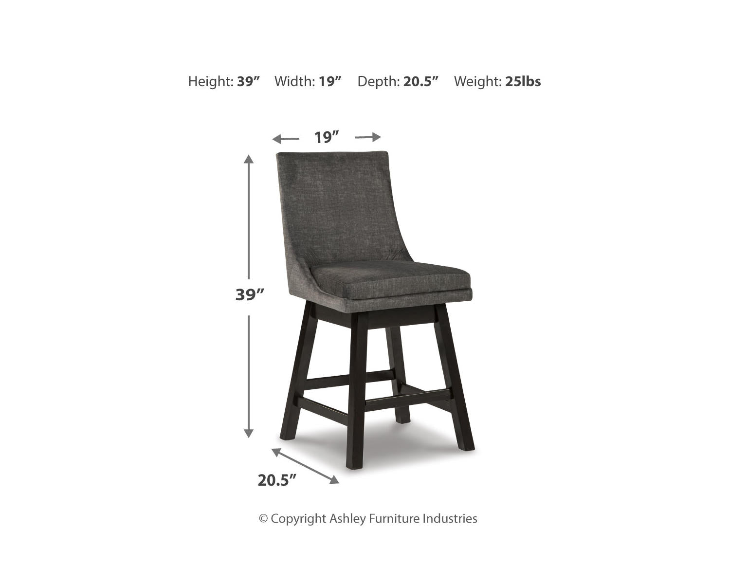 Tallenger Counter Height Bar Stool