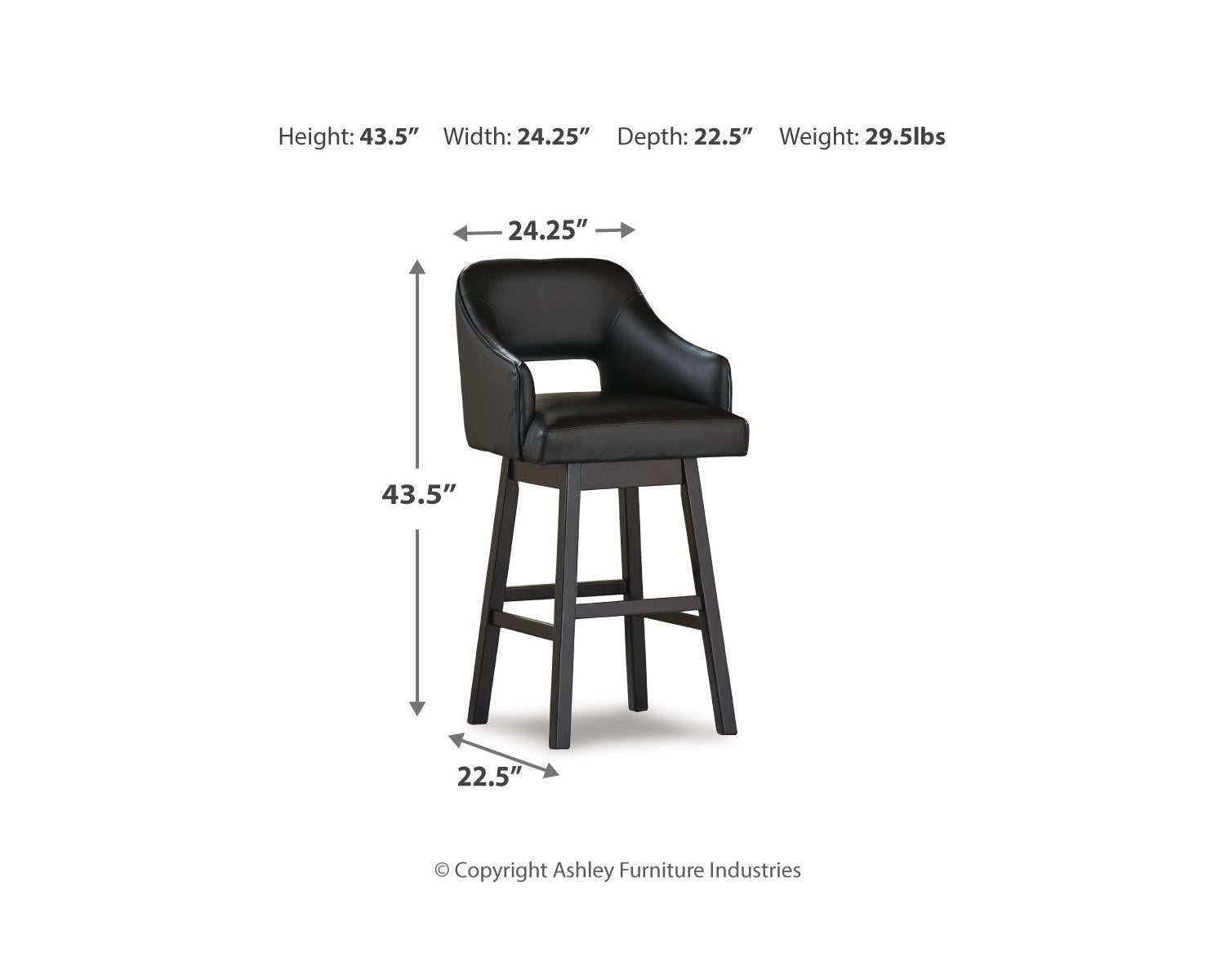 Tallenger Bar Height Bar Stool (Set of 2)