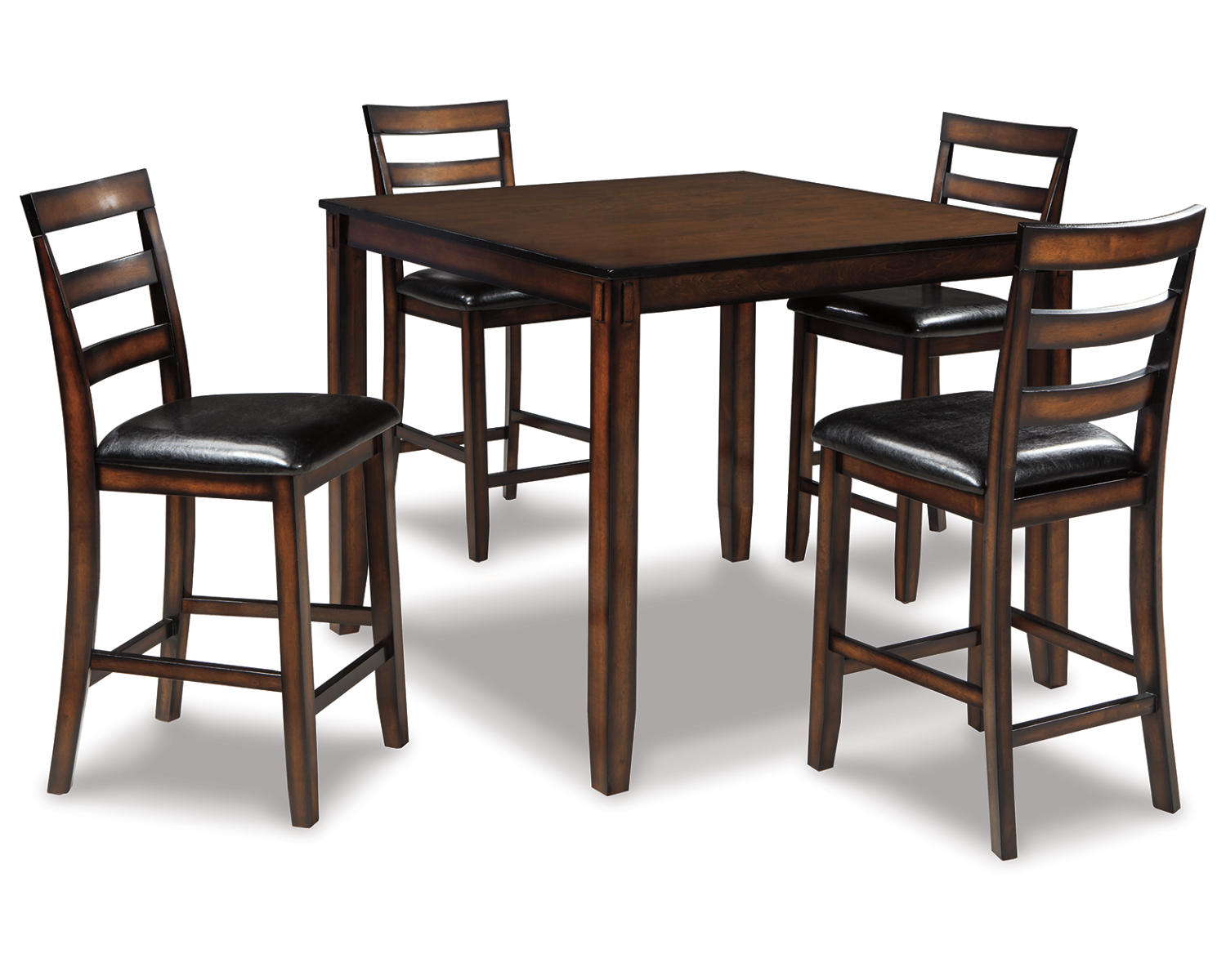 Coviar Counter Height Dining Table and Bar Stools (Set of 5)