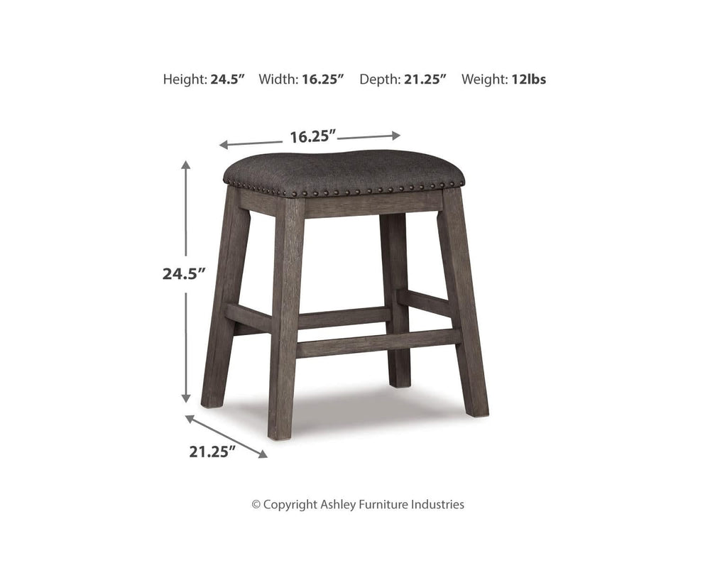 Caitbrook Counter Height Dining Table and 4 Barstools
