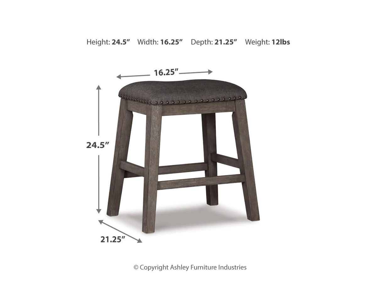 Caitbrook Counter Height Dining Table and 4 Barstools