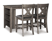 Caitbrook Counter Height Dining Table and 2 Barstools