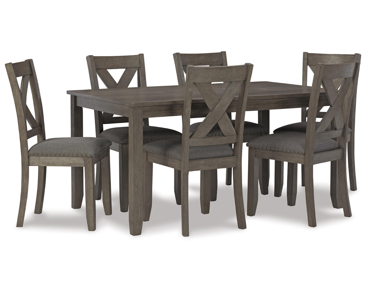 Caitbrook Dining Table and Chairs (Set of 7)