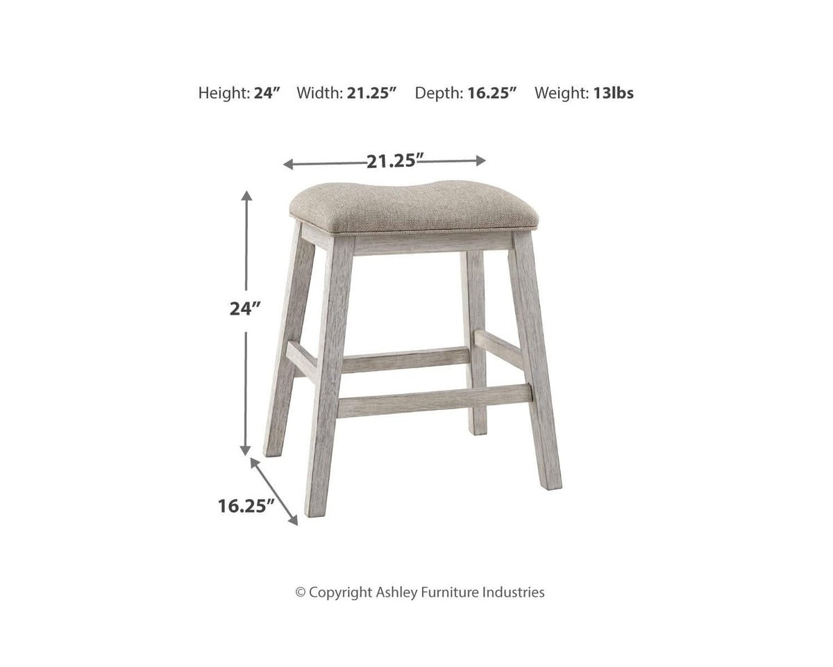 Taburete de bar de altura de mostrador Skempton