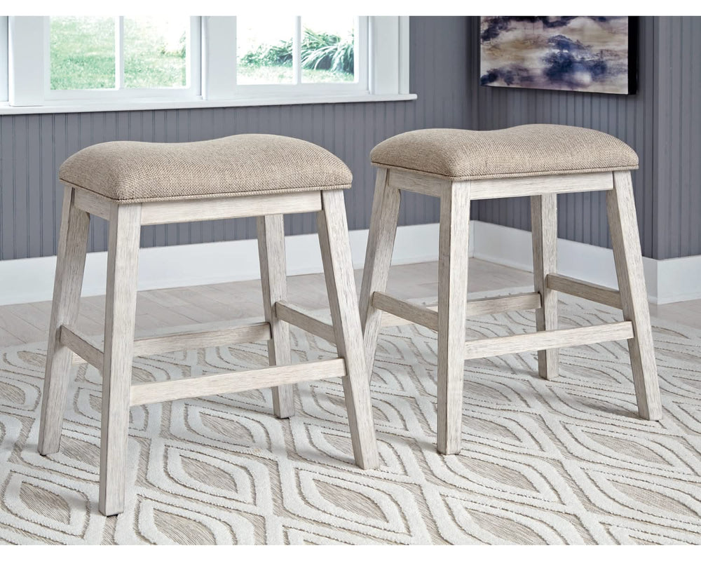 Taburete de bar Skempton de altura de mostrador (juego de 2)
