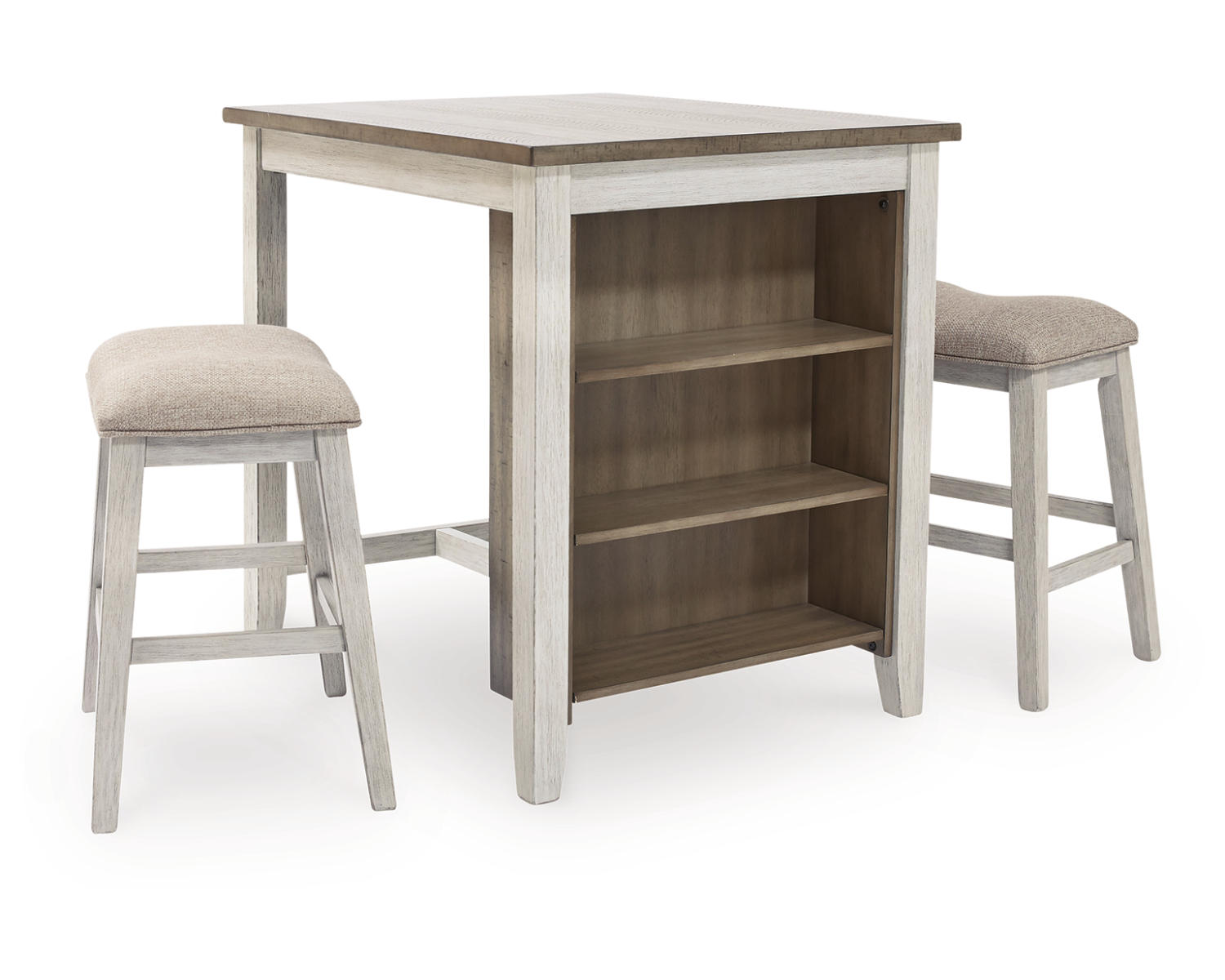 Skempton Counter Height Dining Table and Bar Stools (Set of 3)