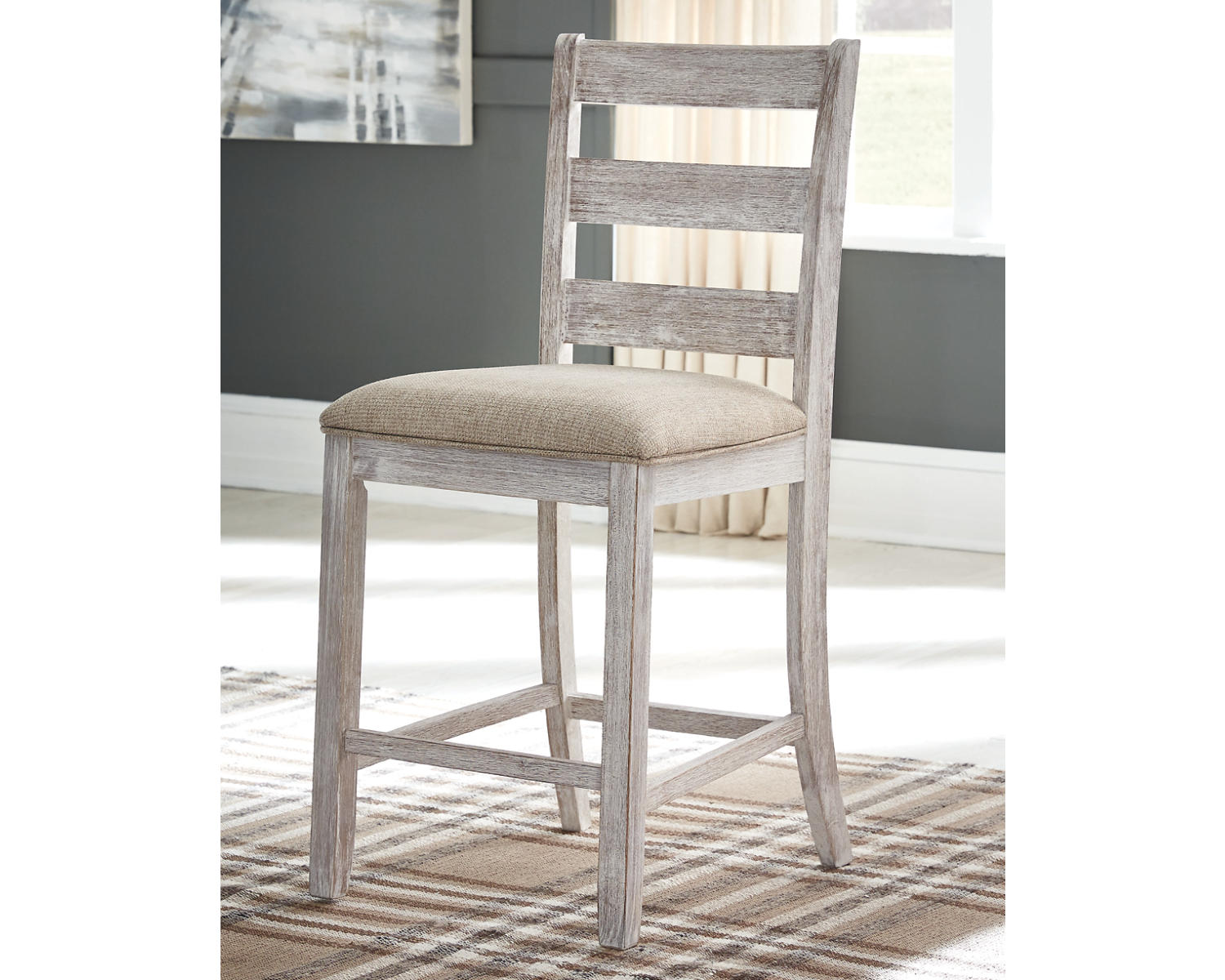 Skempton Counter Height Dining Table and 6 Barstools