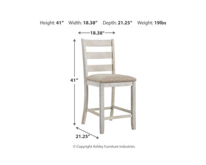 Skempton Counter Height Dining Table and 6 Barstools