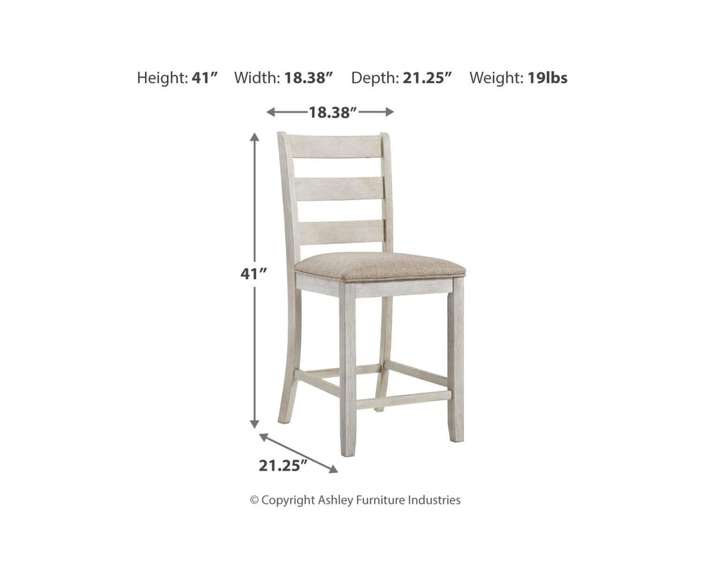 Taburete de bar Skempton de altura de mostrador (juego de 2)