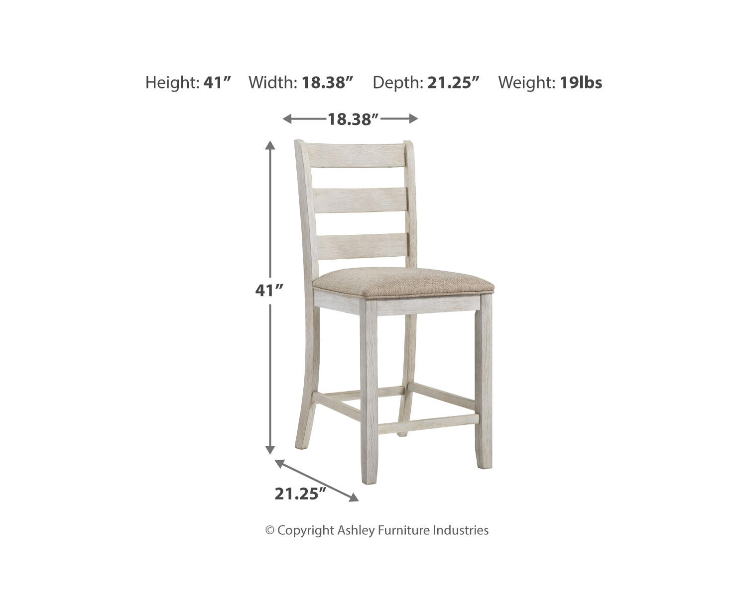 Skempton Counter Height Bar Stool (Set of 2)