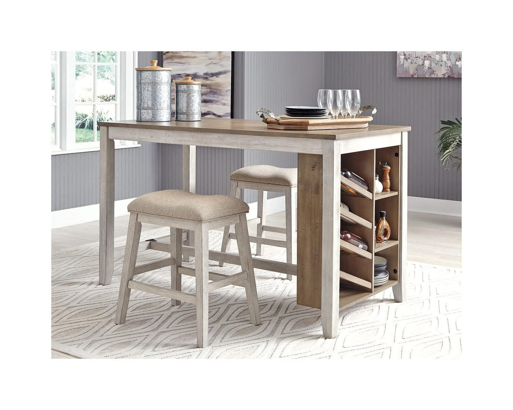 Mesa de comedor de altura de mostrador Skempton