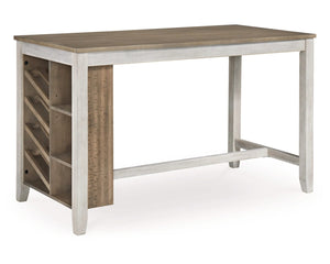 Mesa de comedor de altura de mostrador Skempton