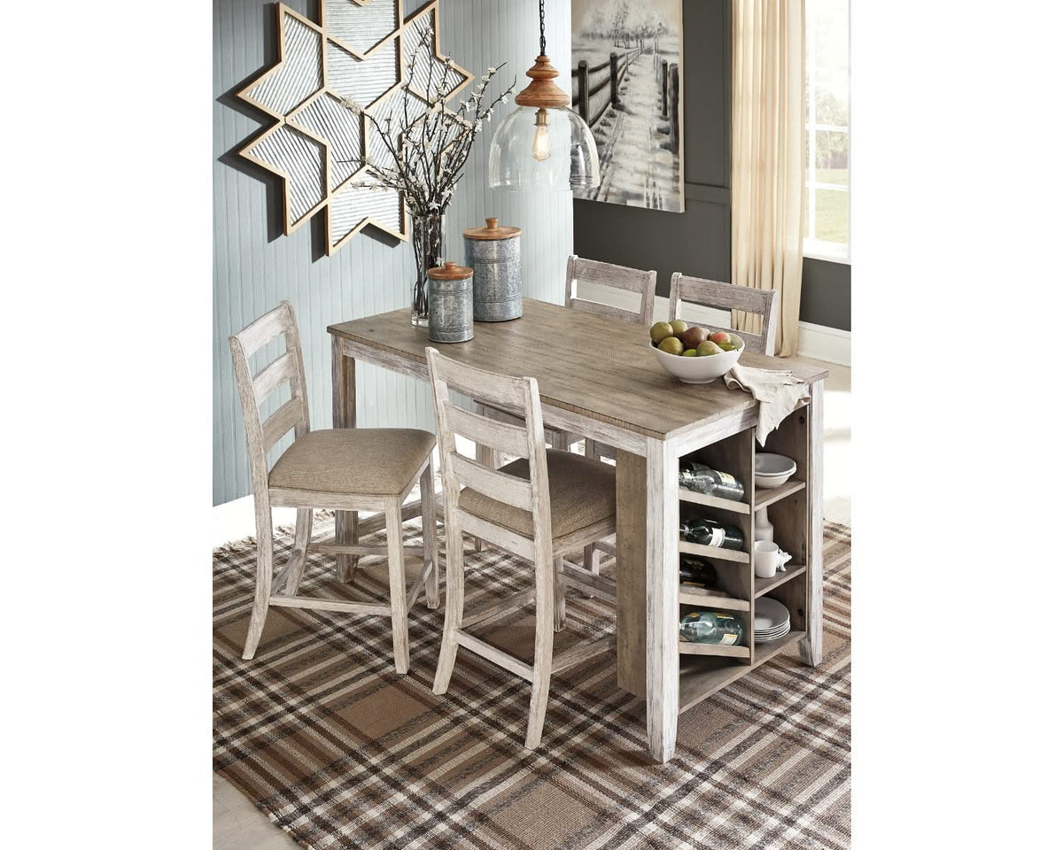 Mesa de comedor de altura de mostrador Skempton