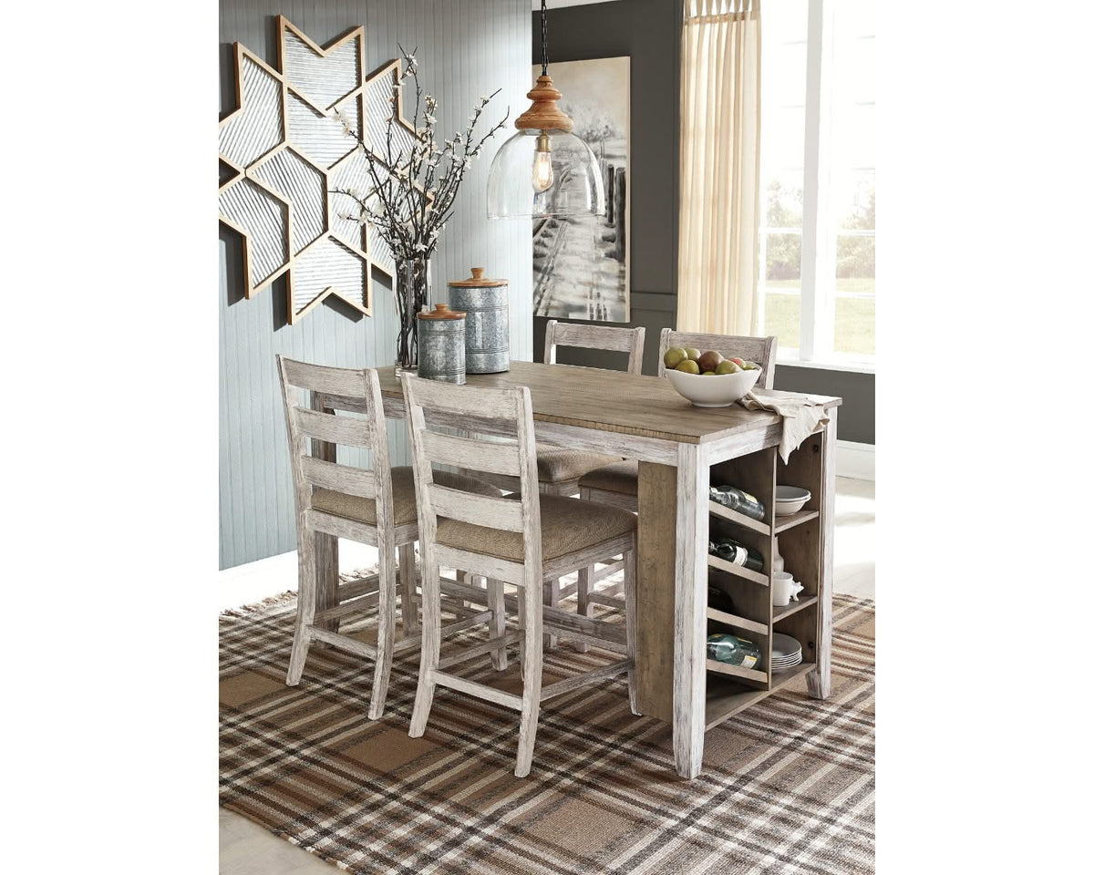 Mesa de comedor de altura de mostrador Skempton