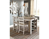 Mesa de comedor de altura de mostrador Skempton