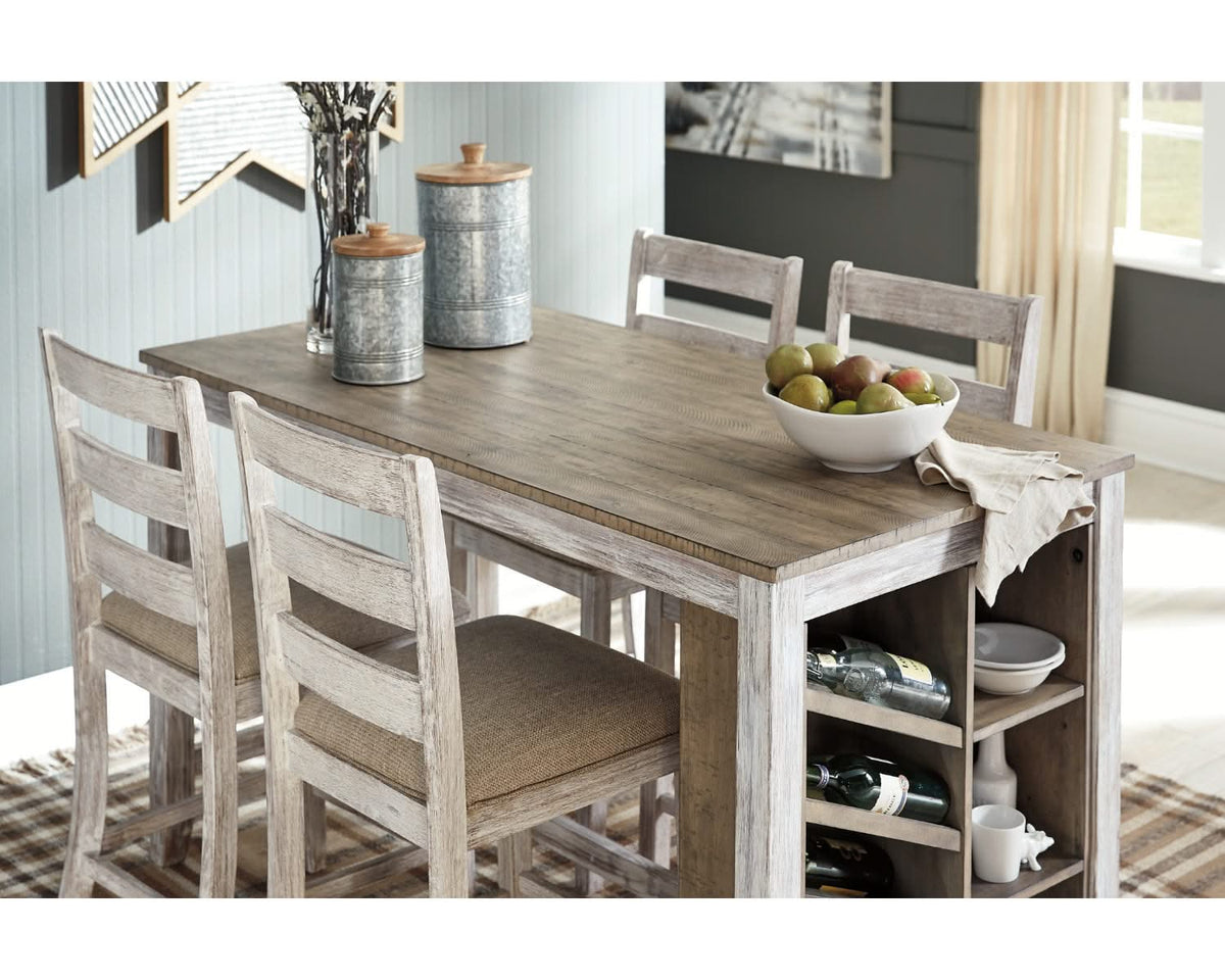 Mesa de comedor de altura de mostrador Skempton