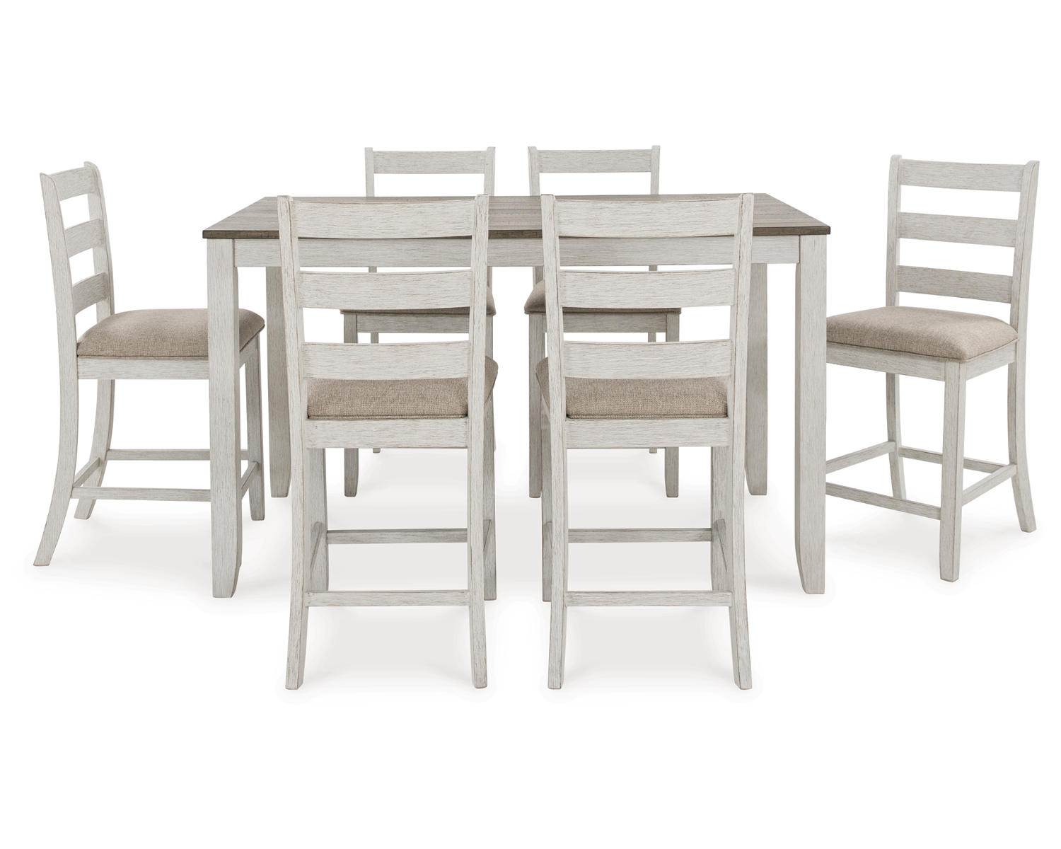 Skempton Counter Height Dining Table and Bar Stools (Set of 7)