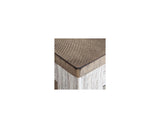 Mesa de comedor Skempton de altura de mostrador y 4 taburetes