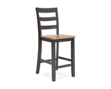 Mesa de comedor Gesthaven de altura de mostrador y 4 taburetes