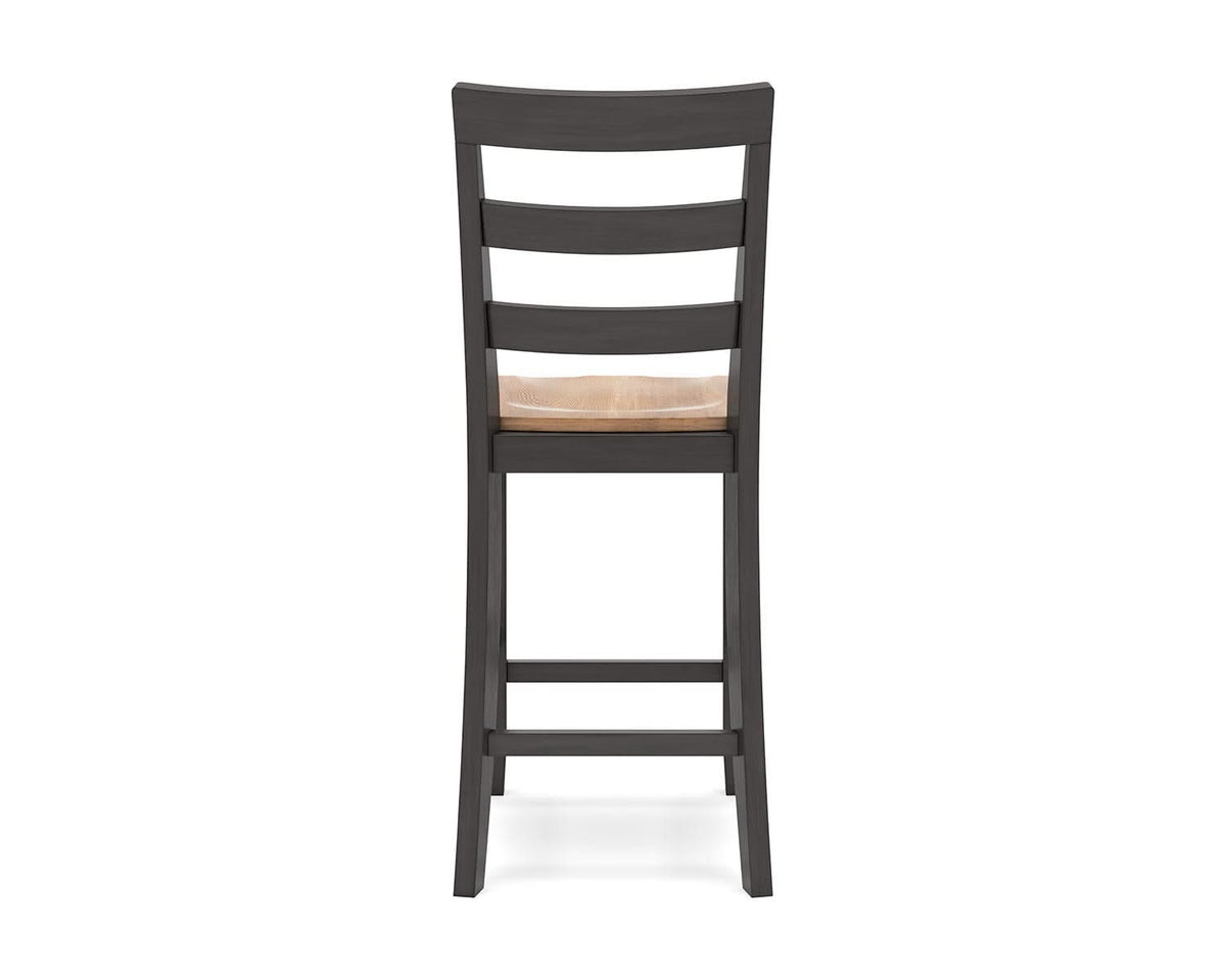 Mesa de comedor Gesthaven de altura de mostrador y 2 taburetes