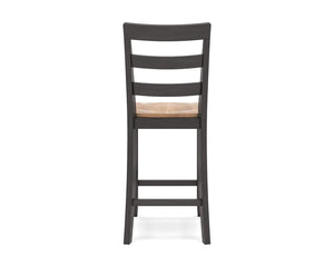 Mesa de comedor Gesthaven de altura de mostrador y 2 taburetes