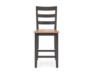 Mesa de comedor Gesthaven de altura de mostrador y 2 taburetes
