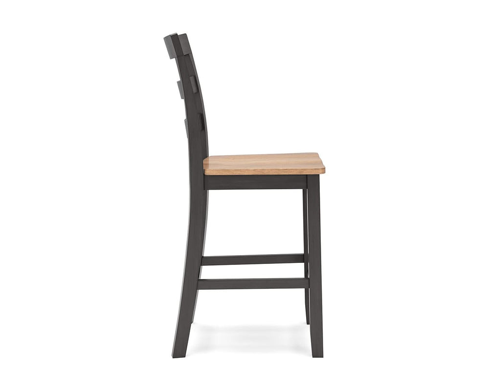 Mesa de comedor Gesthaven de altura de mostrador y 2 taburetes