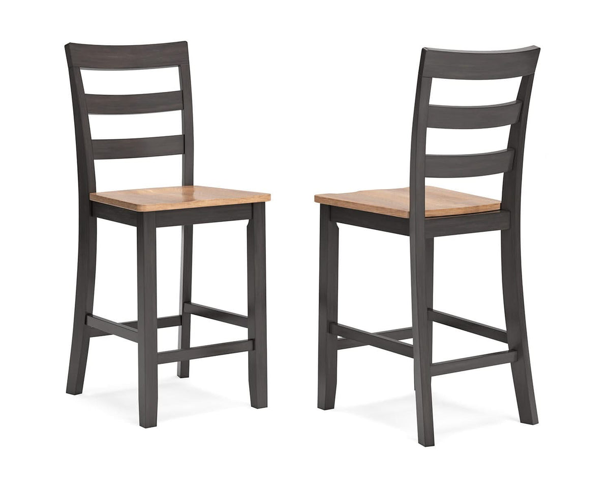 Taburete de bar Gesthaven de altura de mostrador
