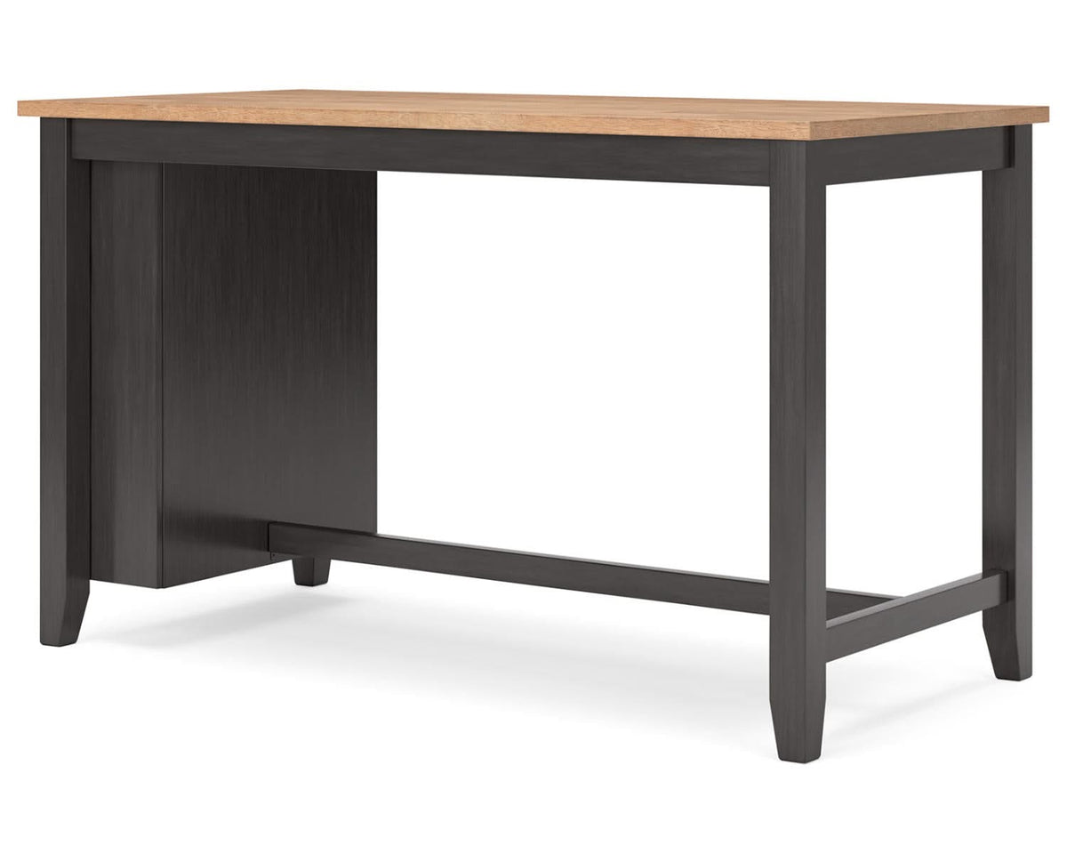Mesa de comedor Gesthaven de altura de mostrador y 2 taburetes