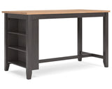 Mesa de comedor Gesthaven de altura de mostrador y 4 taburetes