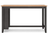 Mesa de comedor Gesthaven de altura de mostrador y 2 taburetes