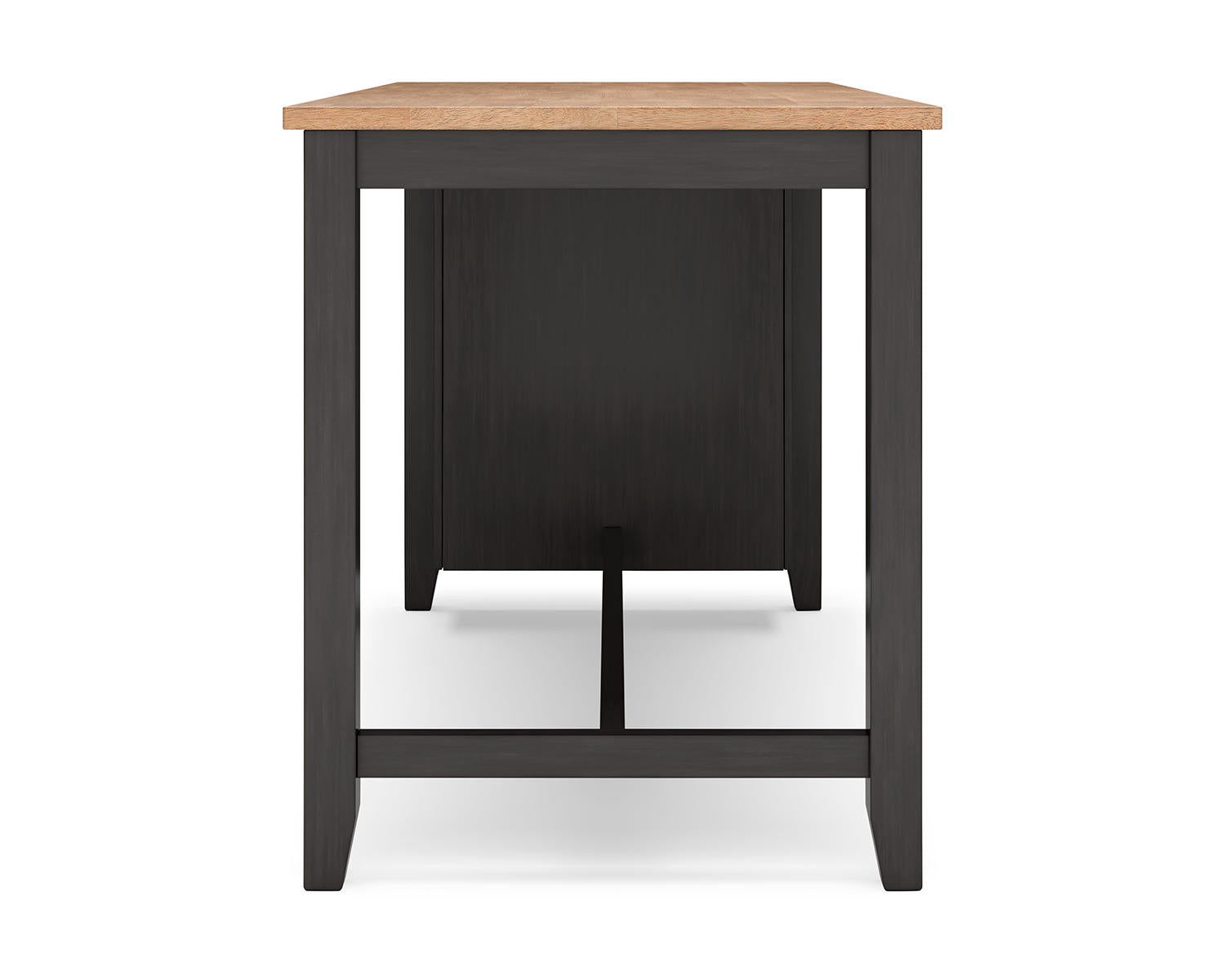 Gesthaven Counter Height Dining Table and 2 Barstools