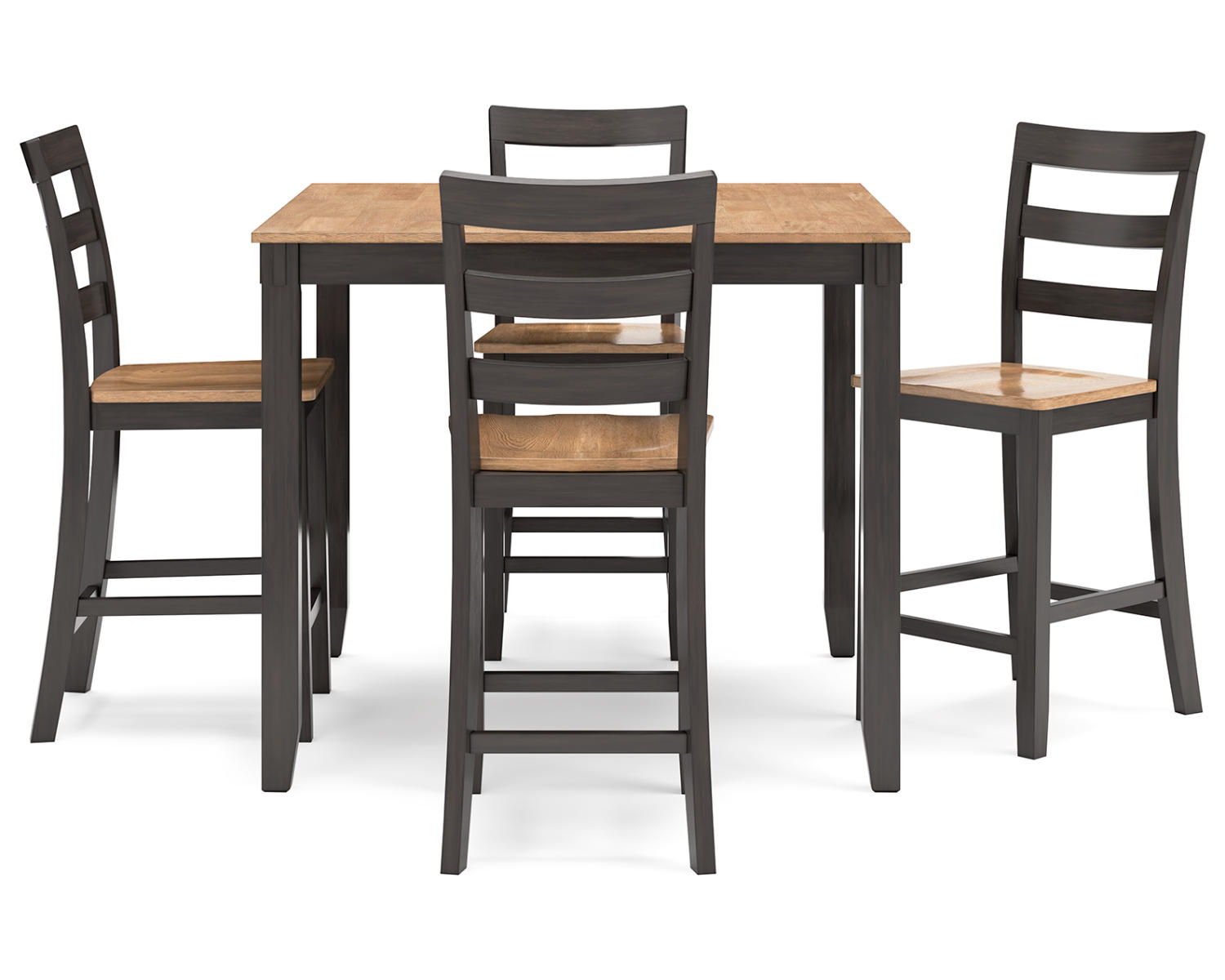 Gesthaven Counter Height Dining Table and 4 Barstools (Set of 5)