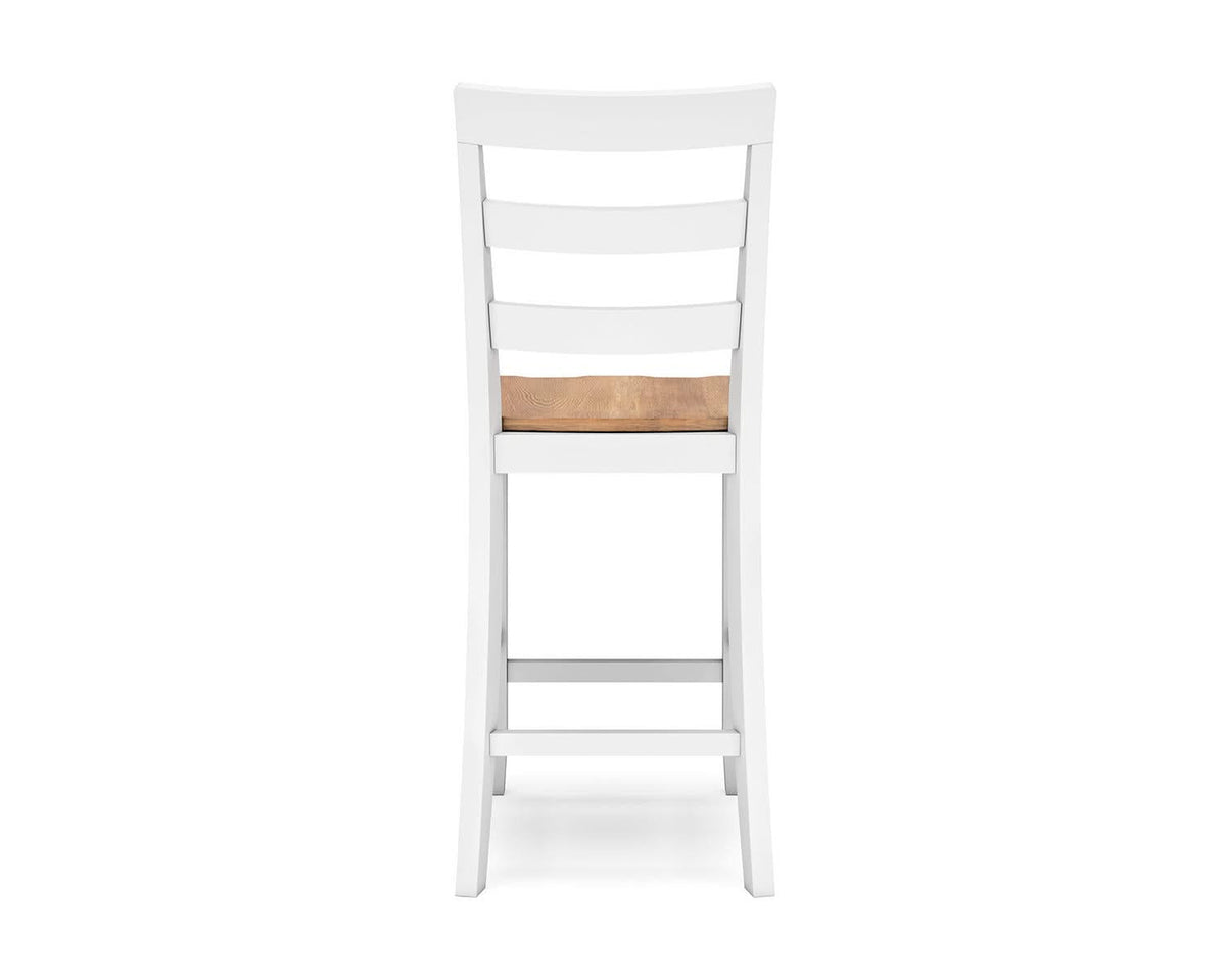 Mesa de comedor Gesthaven de altura de mostrador y 2 taburetes