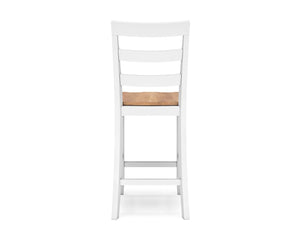Mesa de comedor Gesthaven de altura de mostrador y 2 taburetes