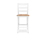 Mesa de comedor Gesthaven de altura de mostrador y 2 taburetes