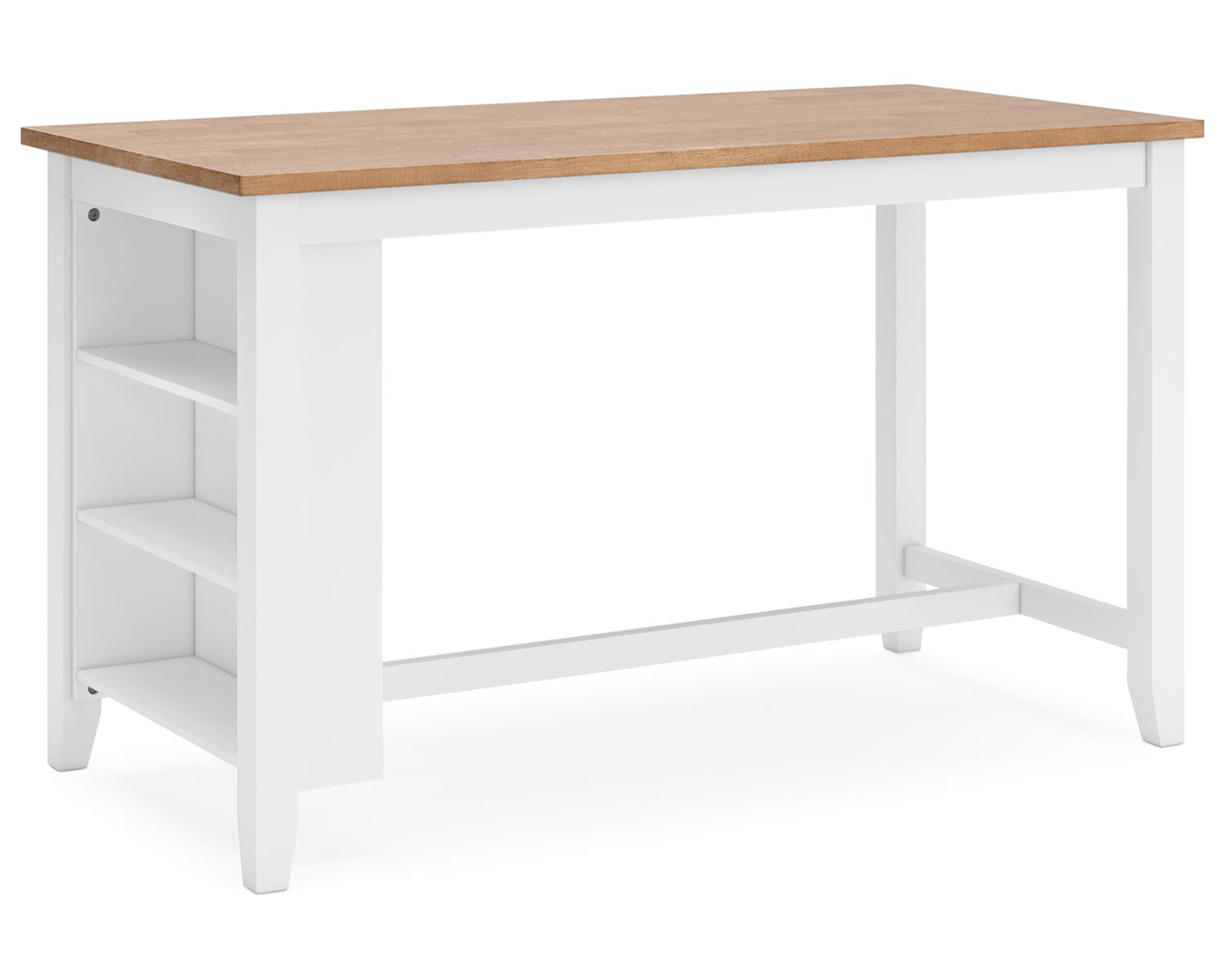 Gesthaven Counter Height Dining Table and 4 Barstools