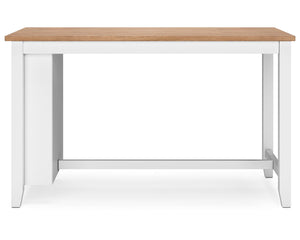 Mesa de comedor Gesthaven de altura de mostrador y 2 taburetes