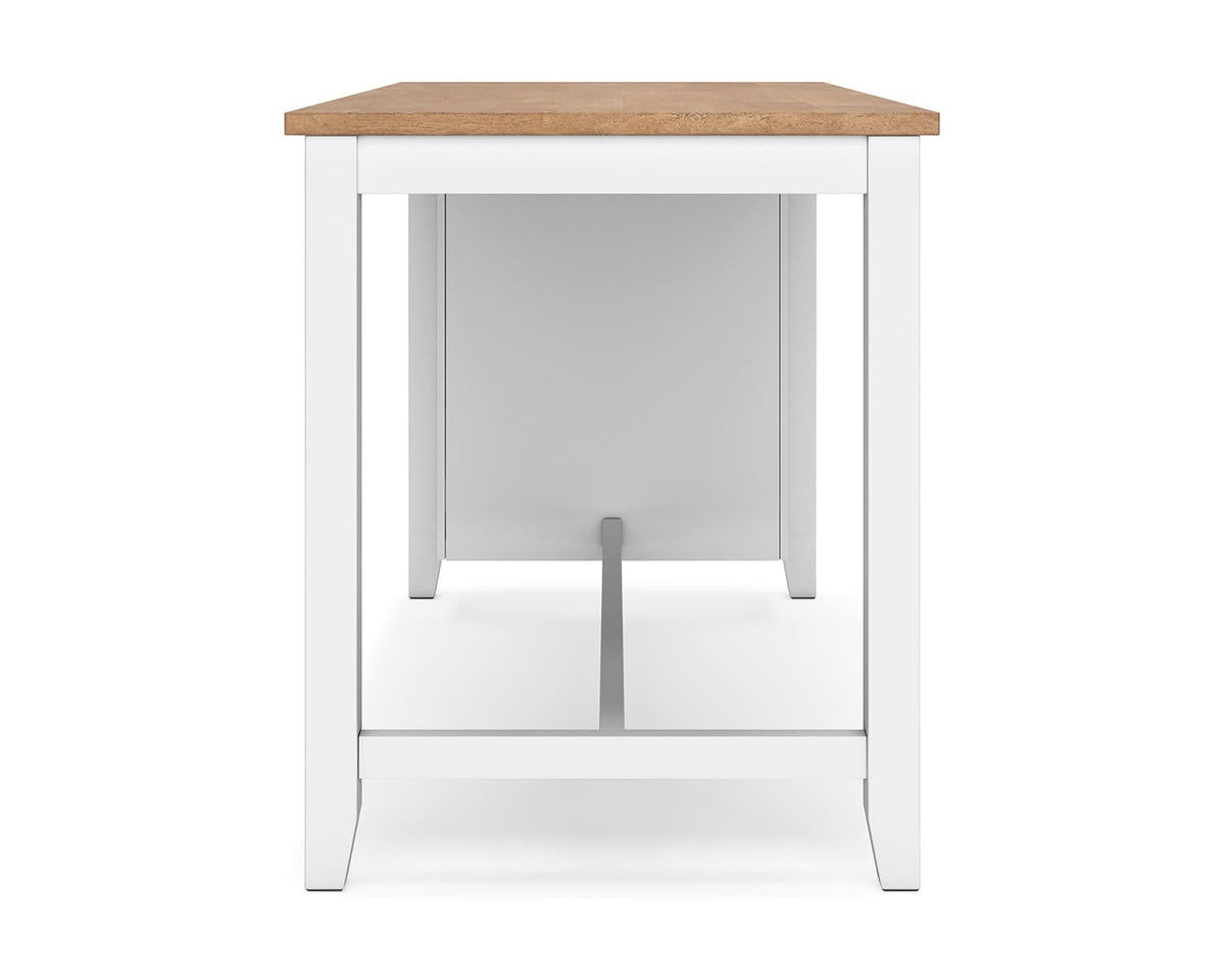 Mesa de comedor Gesthaven de altura de mostrador y 2 taburetes