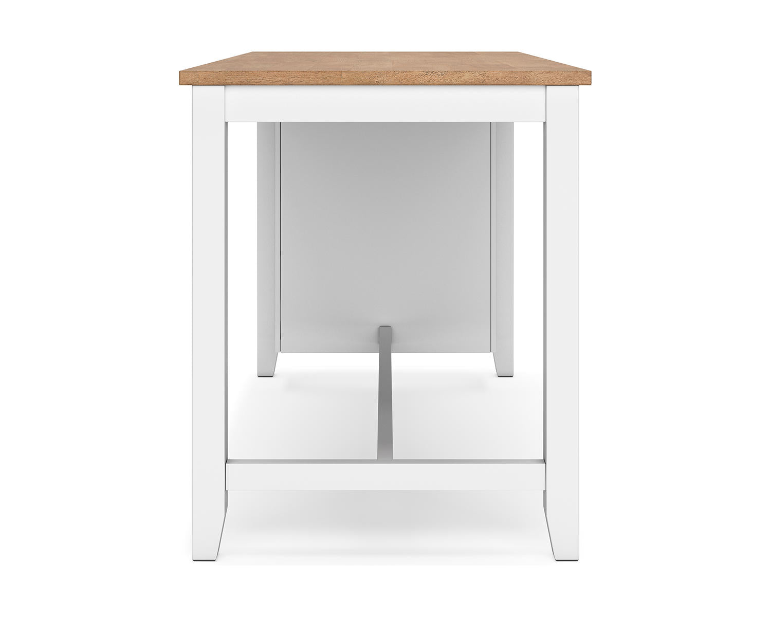 Gesthaven Counter Height Dining Table and 2 Barstools