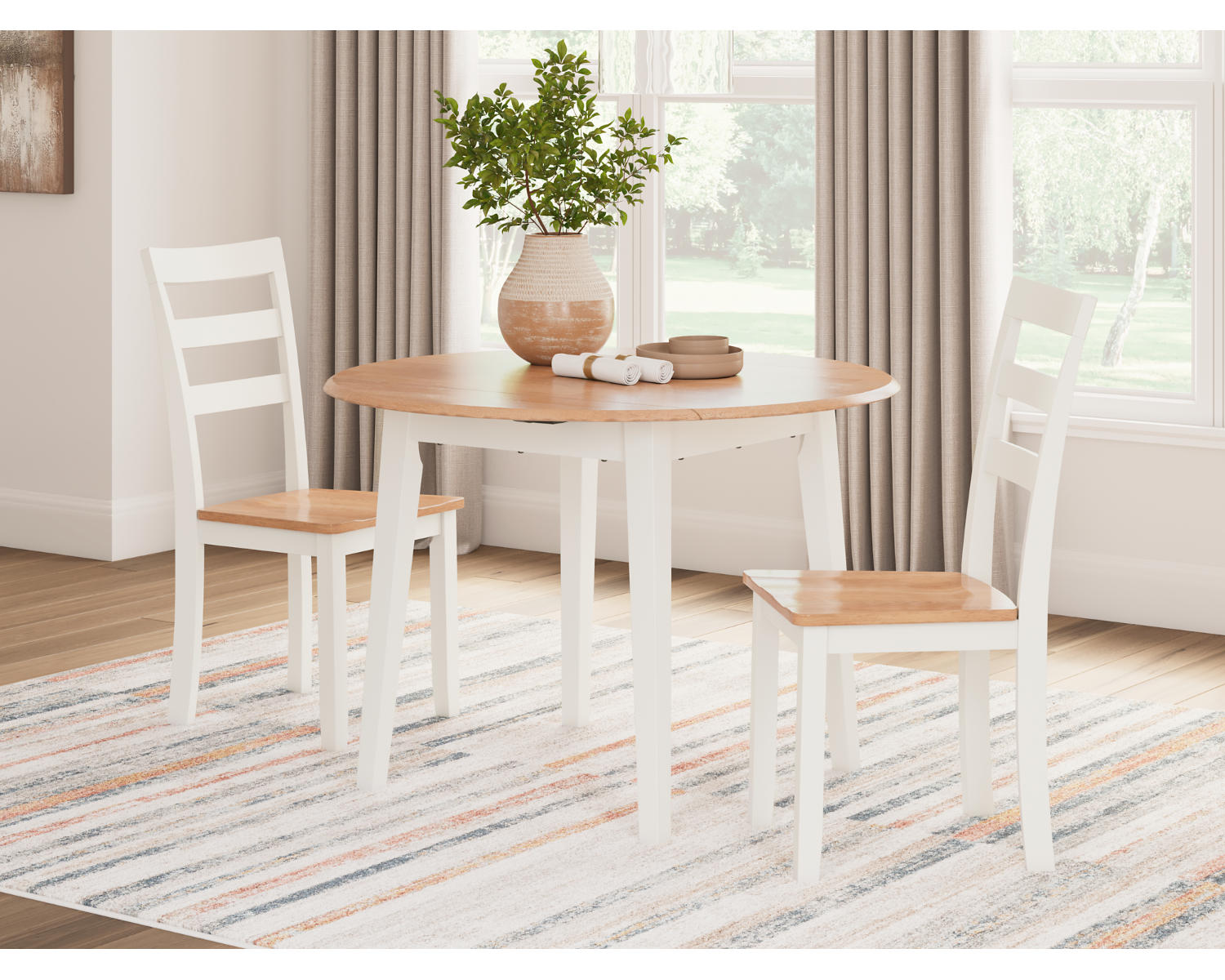Gesthaven Dining Table and 2 Chairs